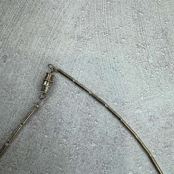 Native American Necklace Vintage Blue White Turquoise Southwestern Boho VTG - Picture 6 of 9